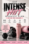 Intense HIIT workout