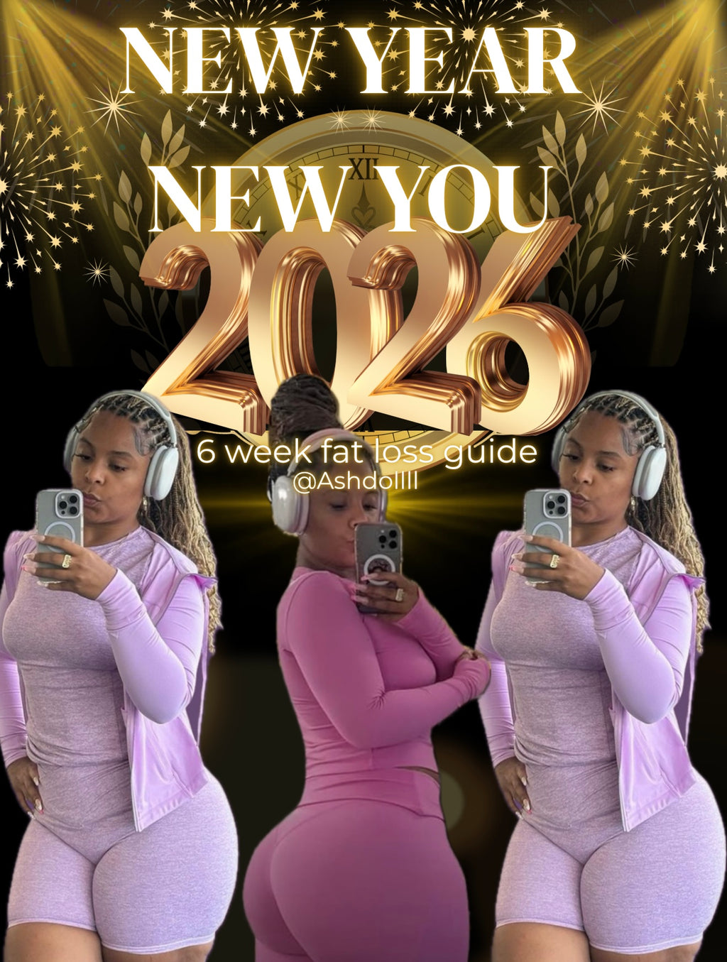 New year new you challenge 🥂 meal plan|workout instructions video included