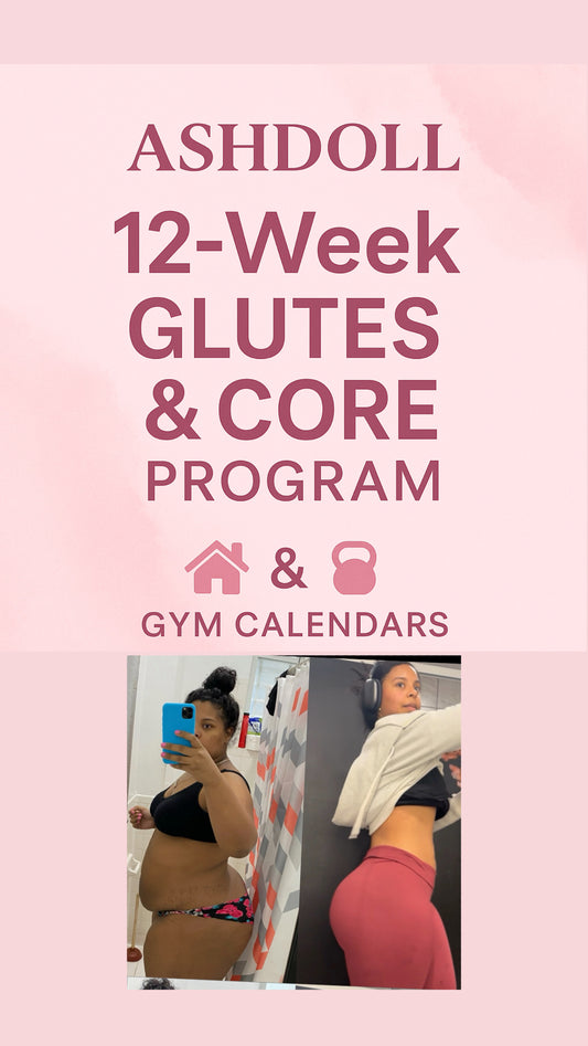 12 Weeks GLUTES & CORE program